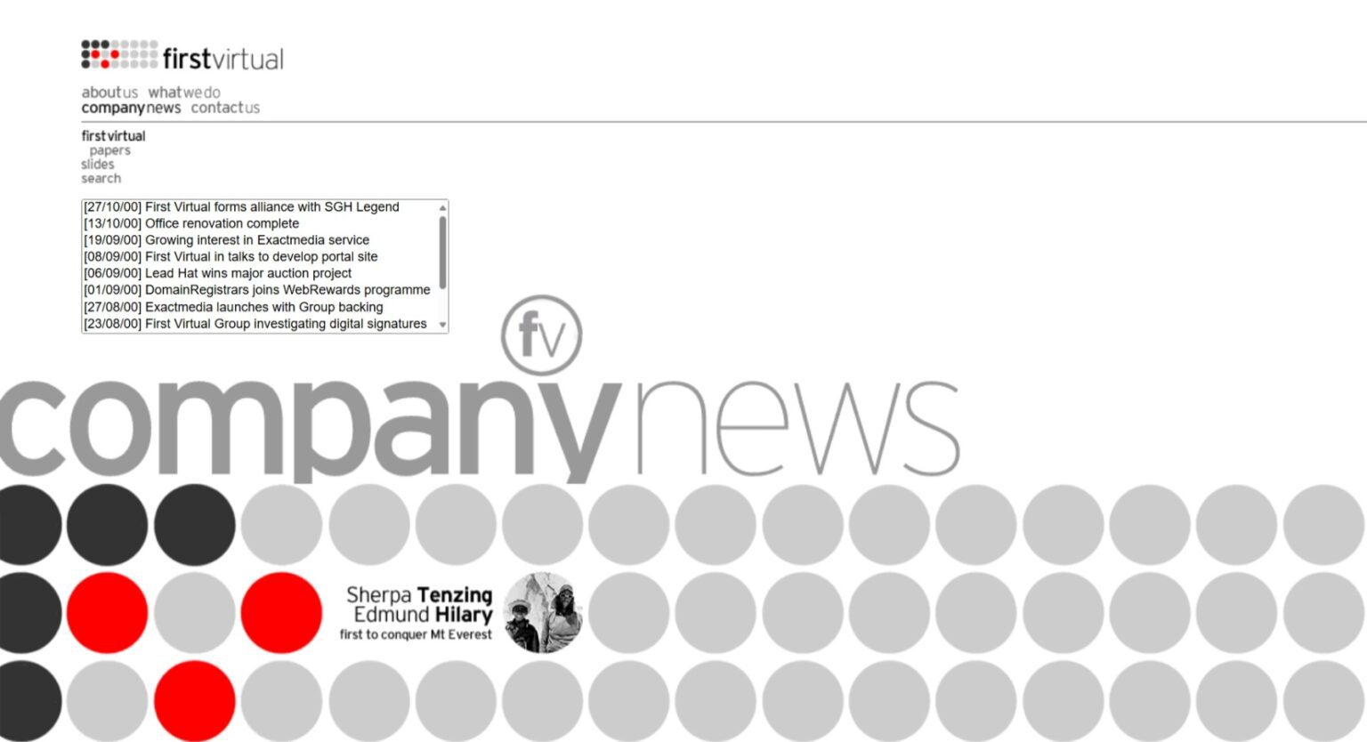 First Virtual – Adrian Tear